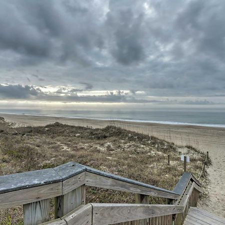 Bright Emerald Isle Condo With Private Beach Access! Bagian luar foto